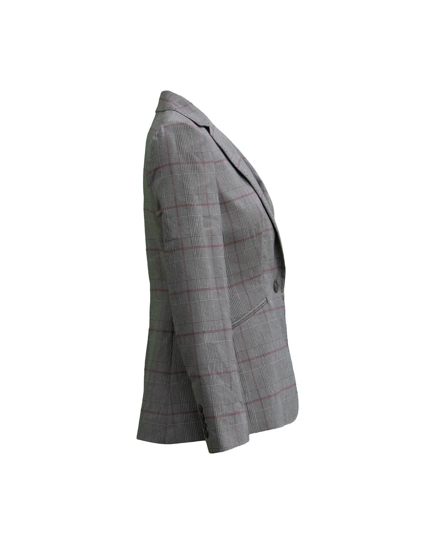 Tailored Summer Check Jacket