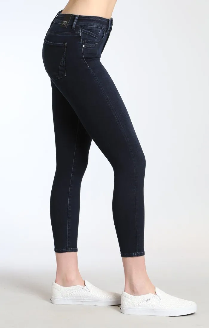 TESS SUPER SKINNY IN INK BRUSHED INDIGO MOVE