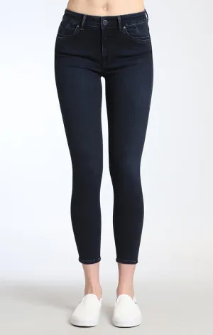 TESS SUPER SKINNY IN INK BRUSHED INDIGO MOVE