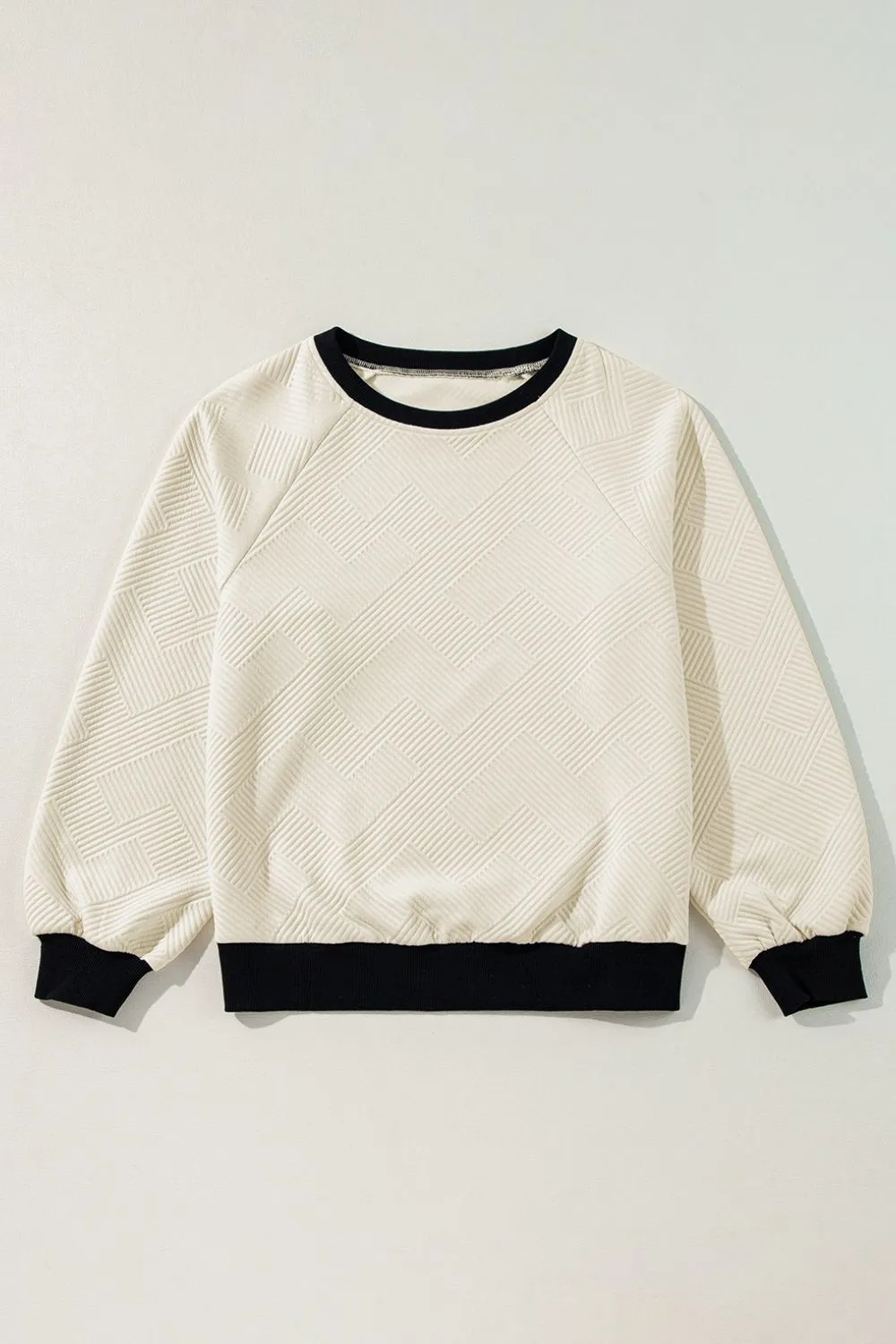 Texture Contrast Sweater