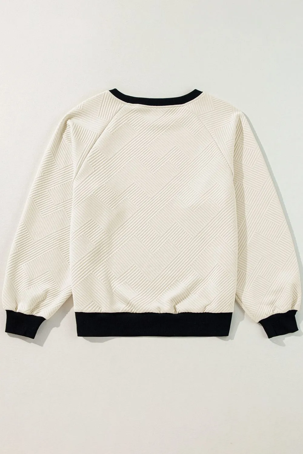 Texture Contrast Sweater