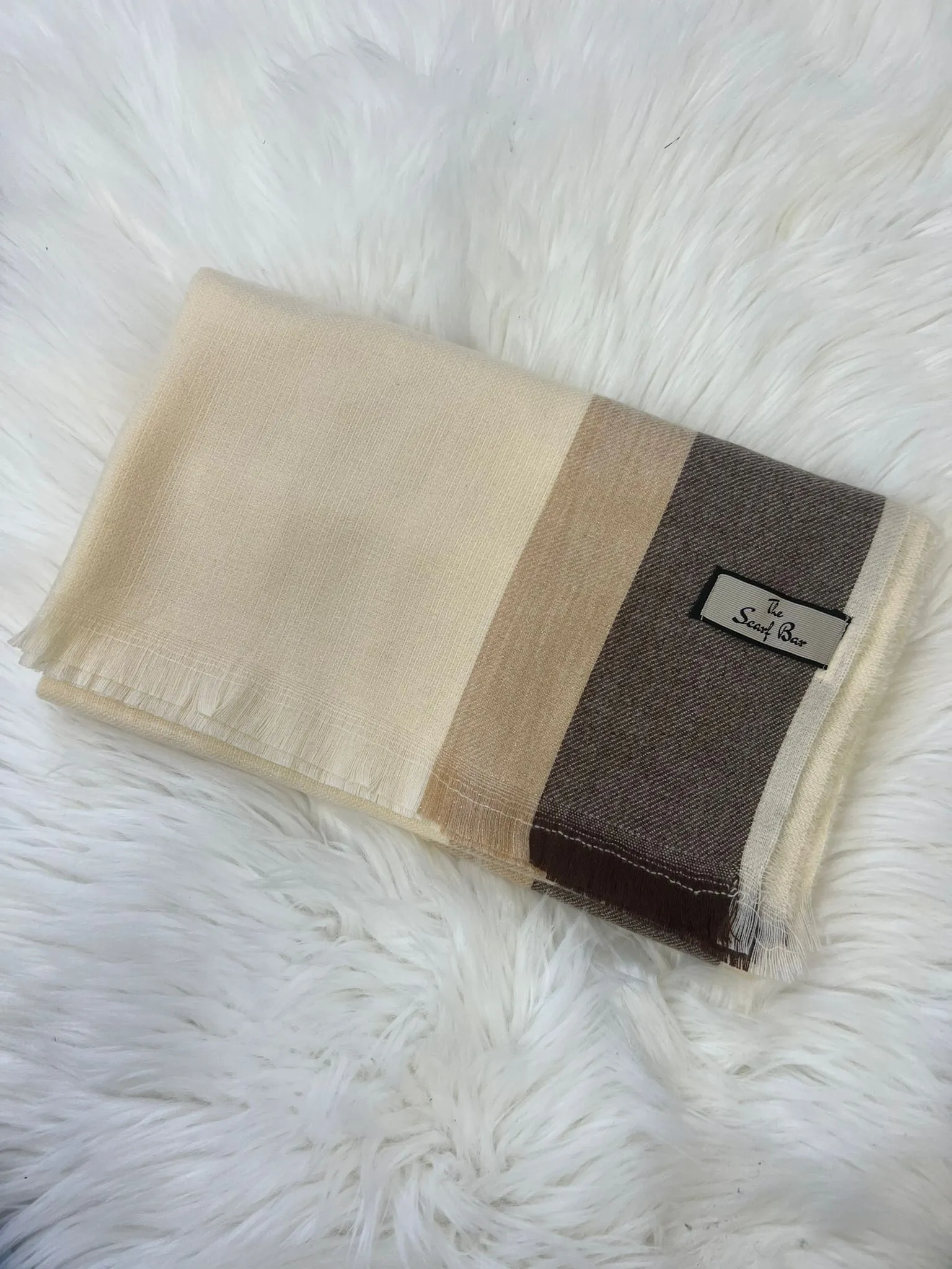 The Classic Neutral Blanket Scarf