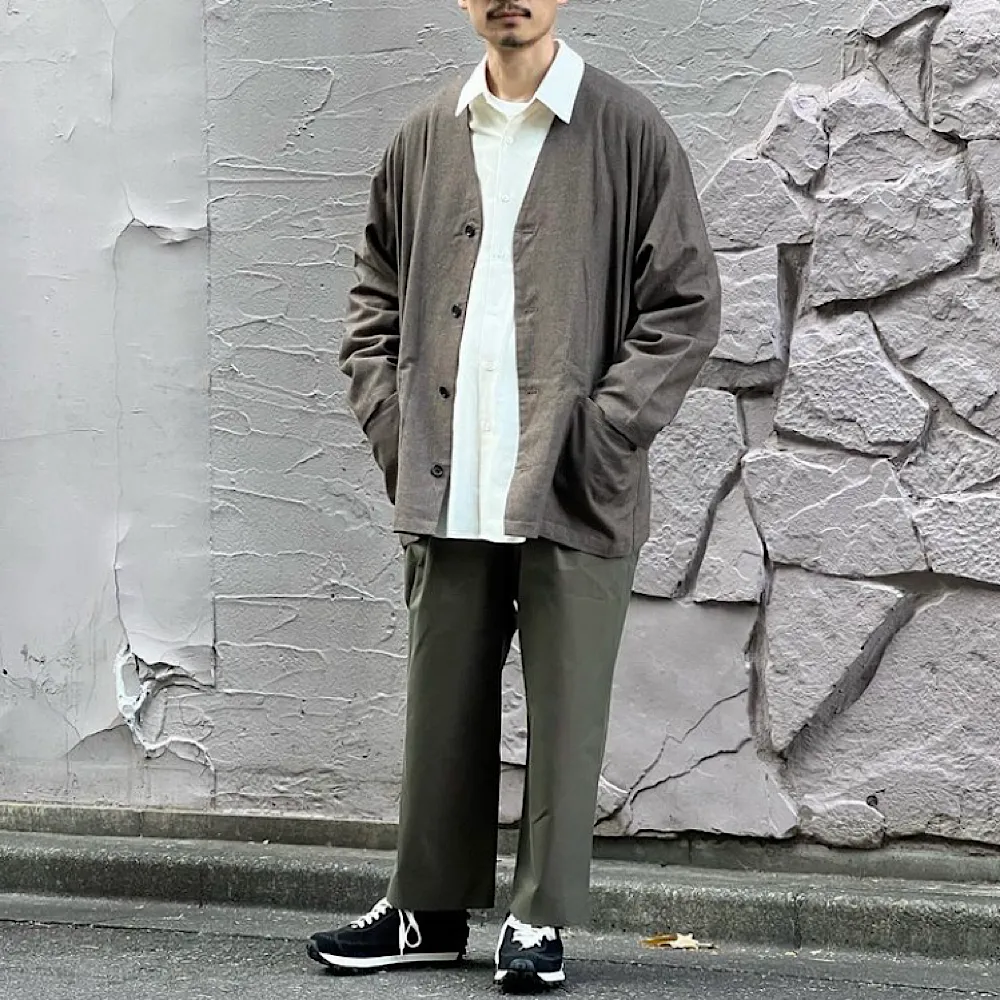 THE DAY - SOFT FLANNEL CARDIGAN - D23W-05001