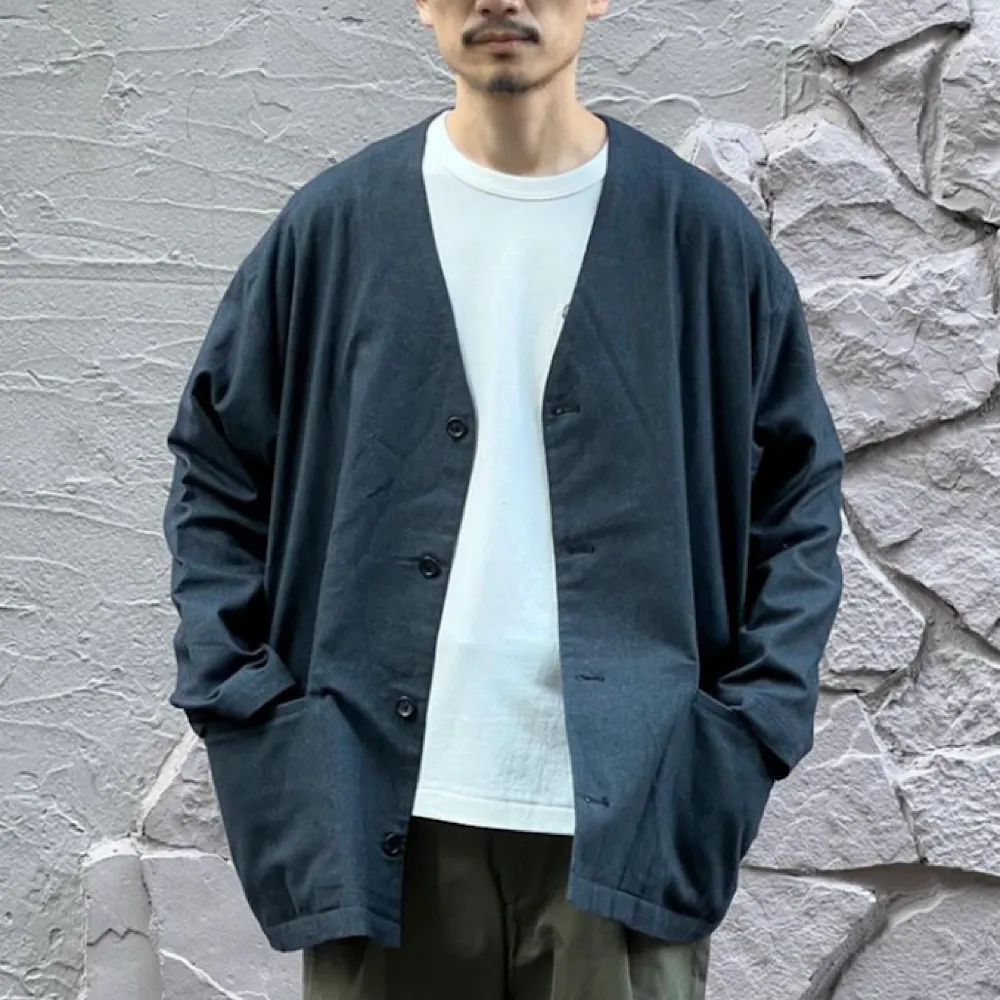 THE DAY - SOFT FLANNEL CARDIGAN - D23W-05001