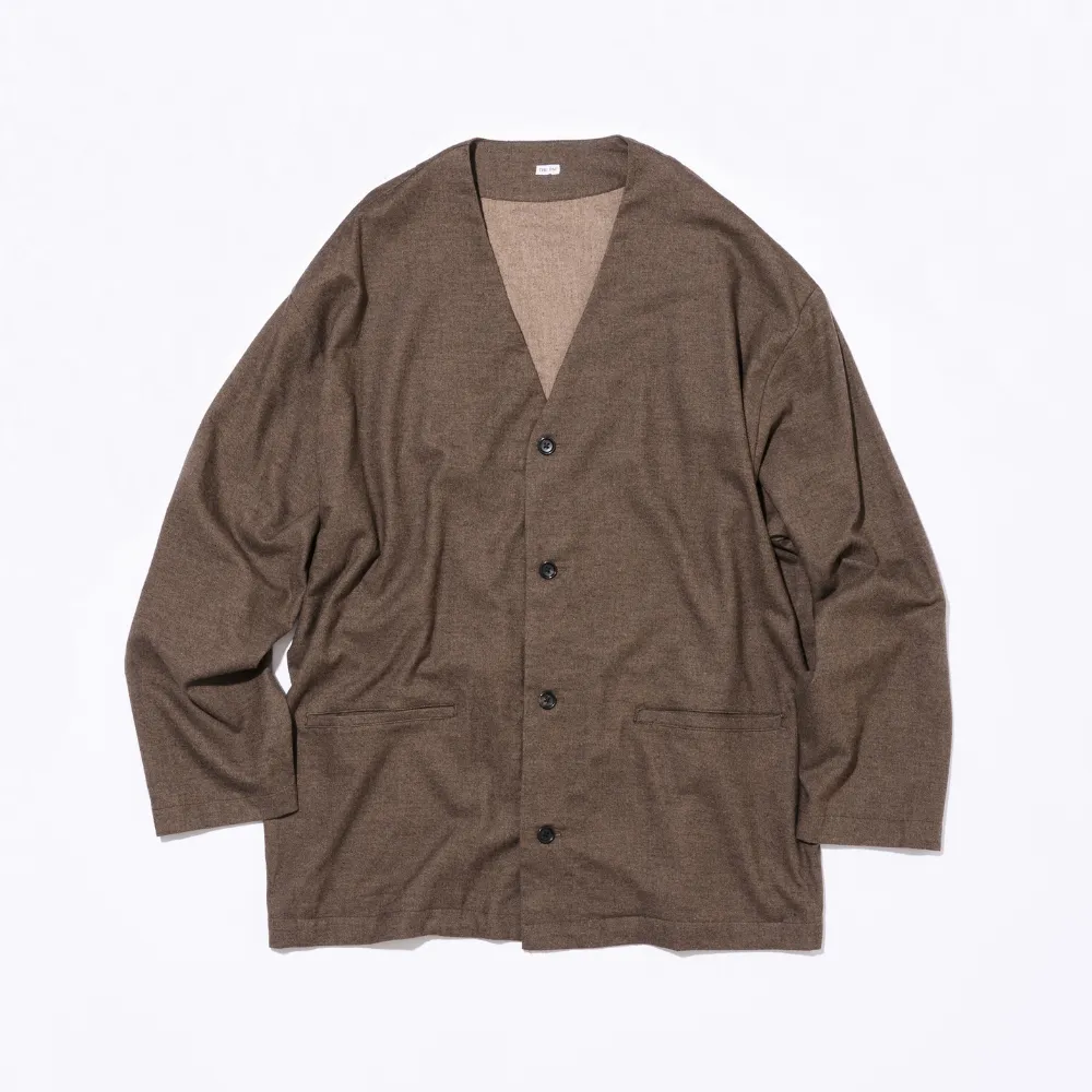 THE DAY - SOFT FLANNEL CARDIGAN - D23W-05001