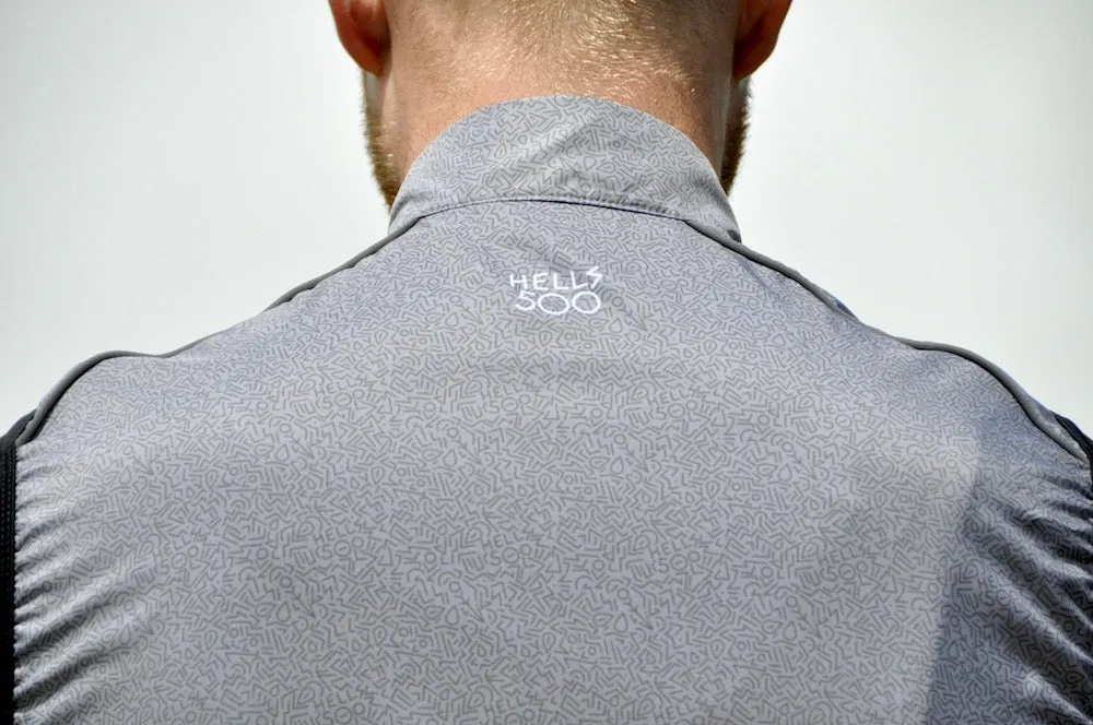 THE GREY STRIPE GILET