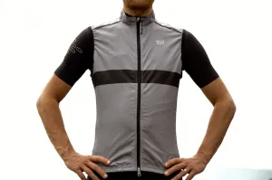 THE GREY STRIPE GILET