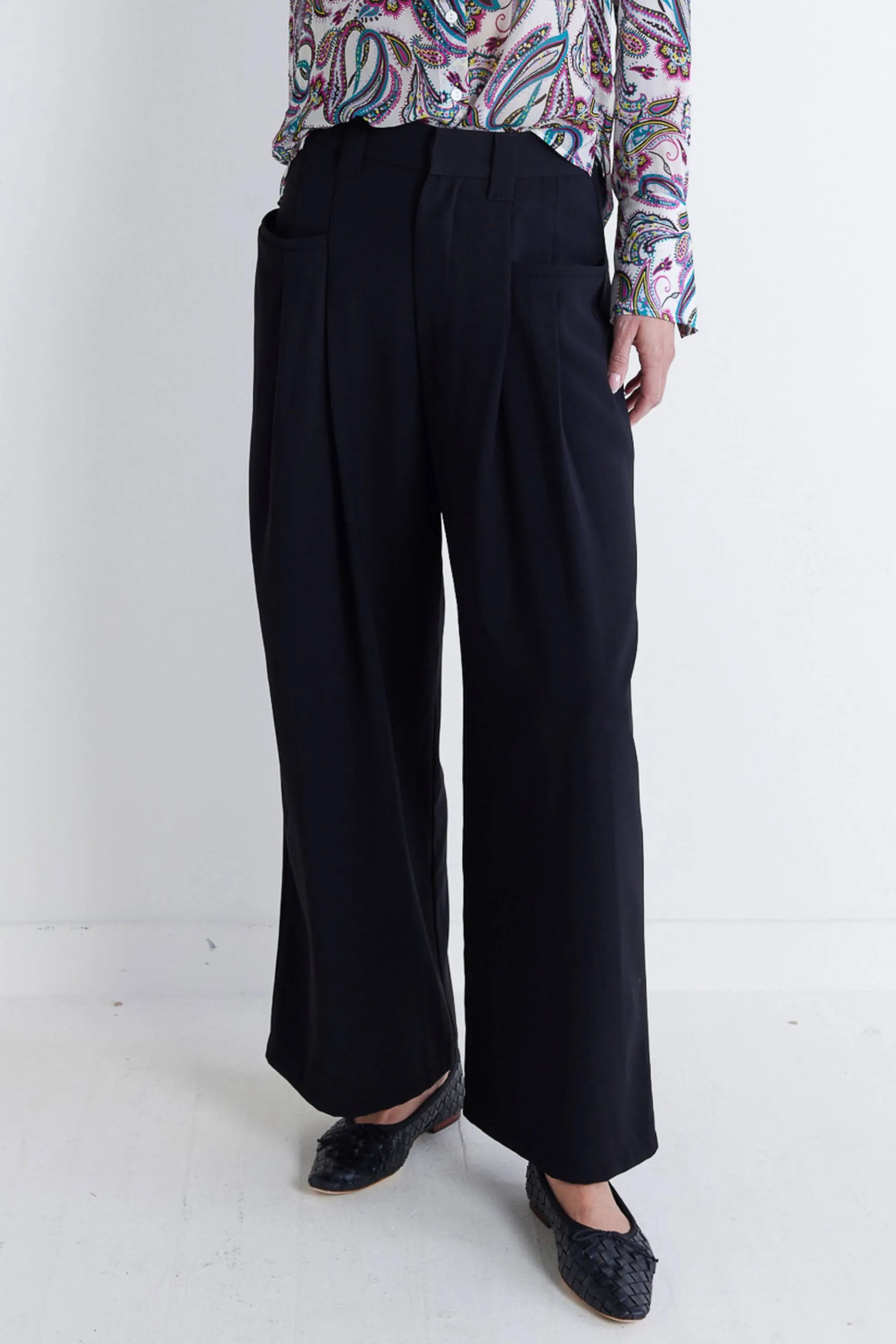 The Keen Wide Leg Trouser