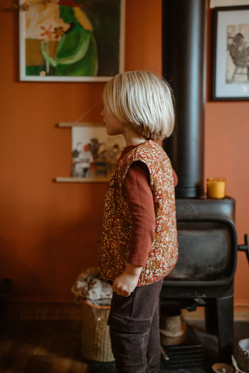 THE REVERSIBLE RIVER GILET