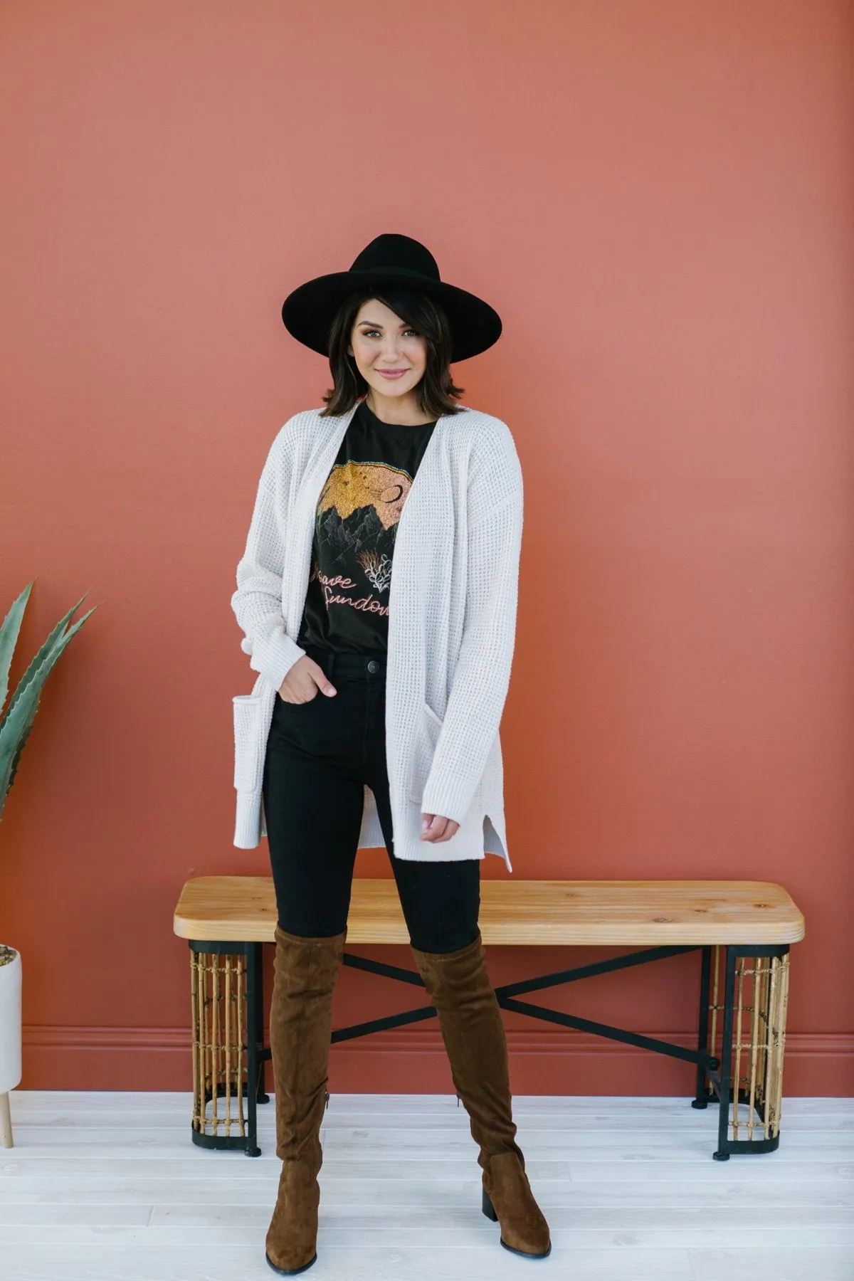 Thermal Pocket Cardigan