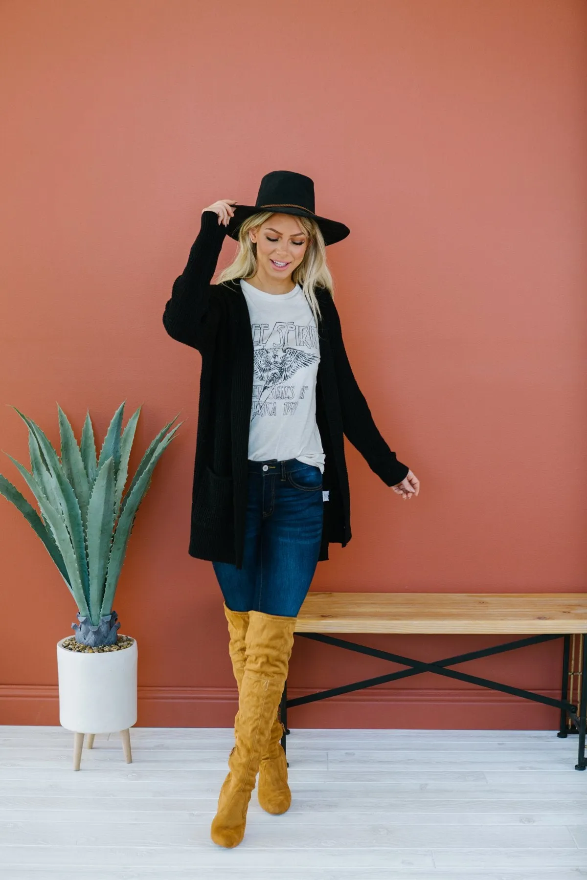 Thermal Pocket Cardigan
