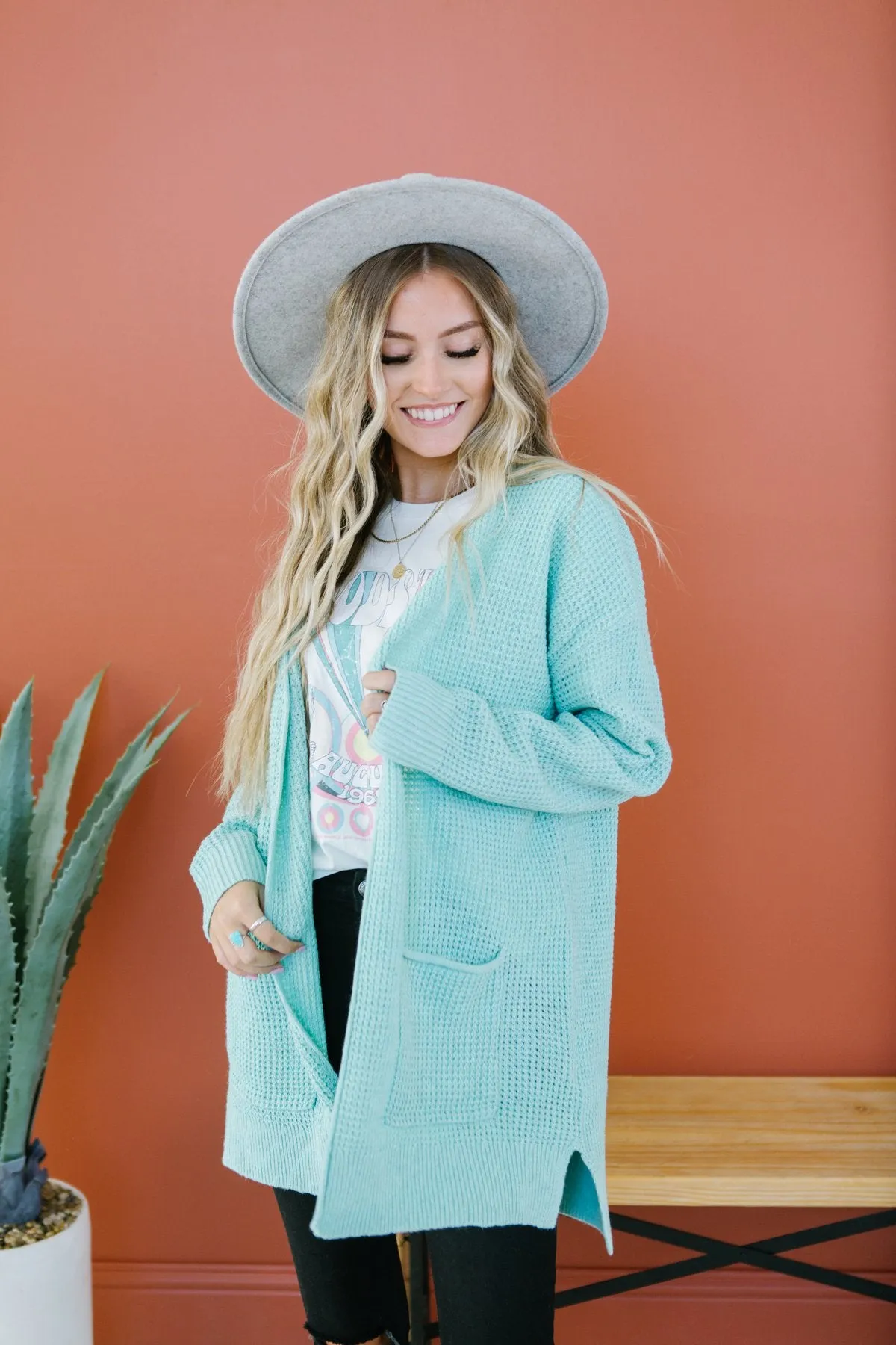 Thermal Pocket Cardigan