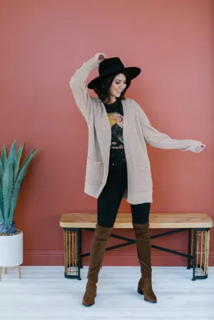 Thermal Pocket Cardigan