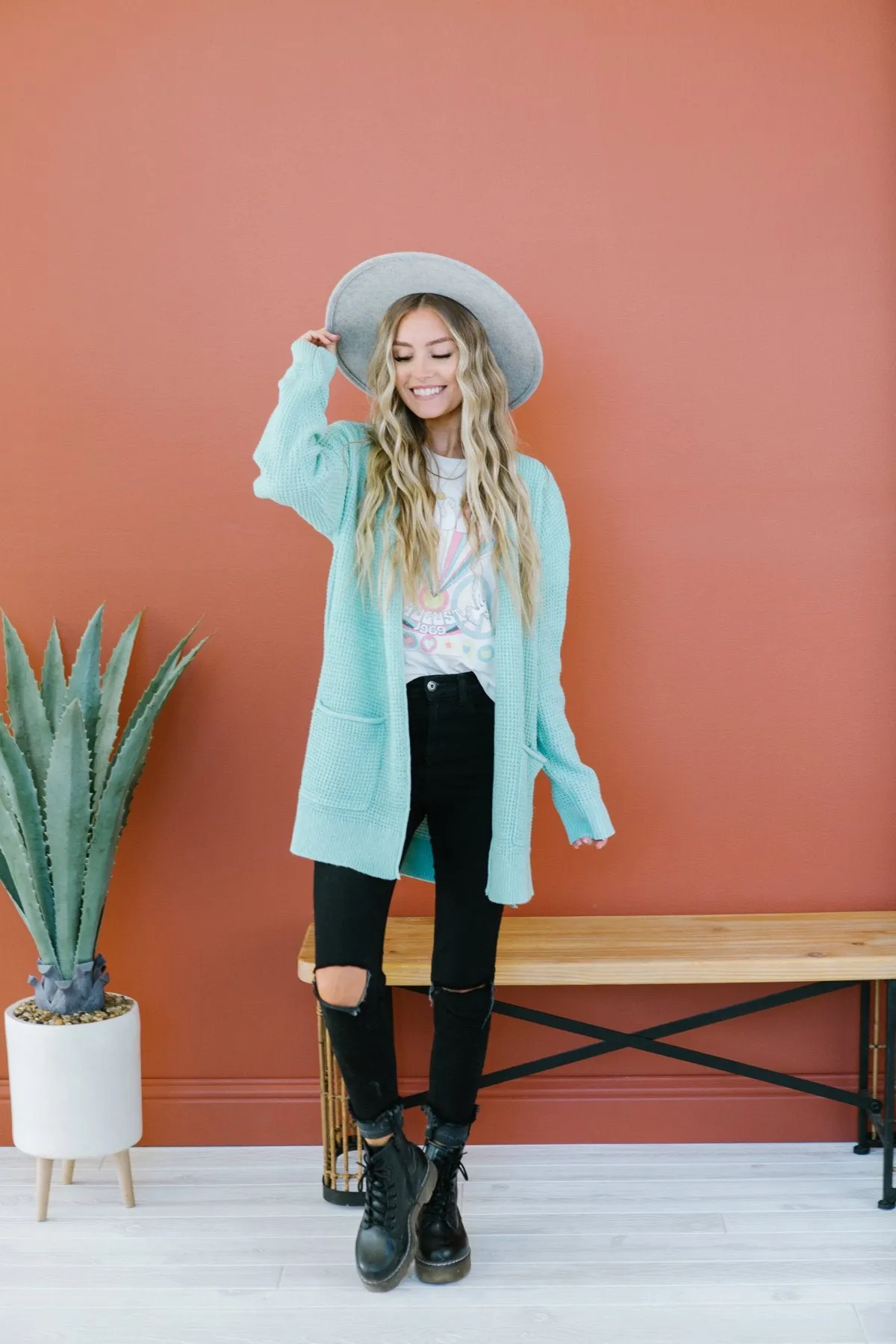 Thermal Pocket Cardigan