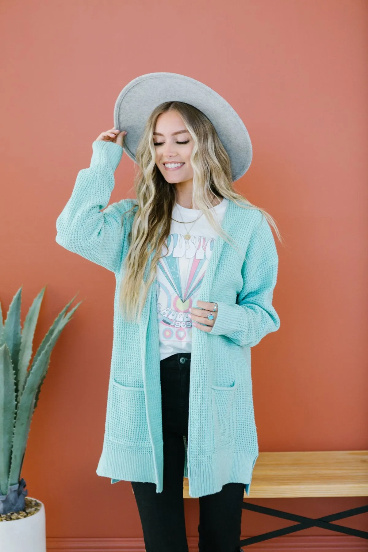 Thermal Pocket Cardigan