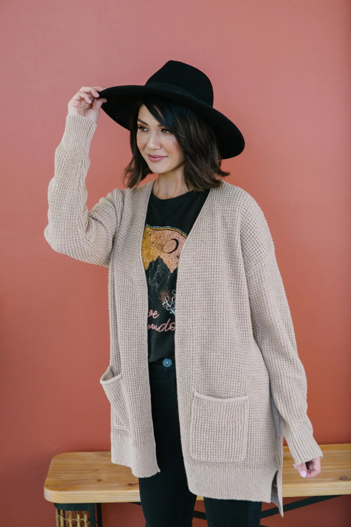 Thermal Pocket Cardigan