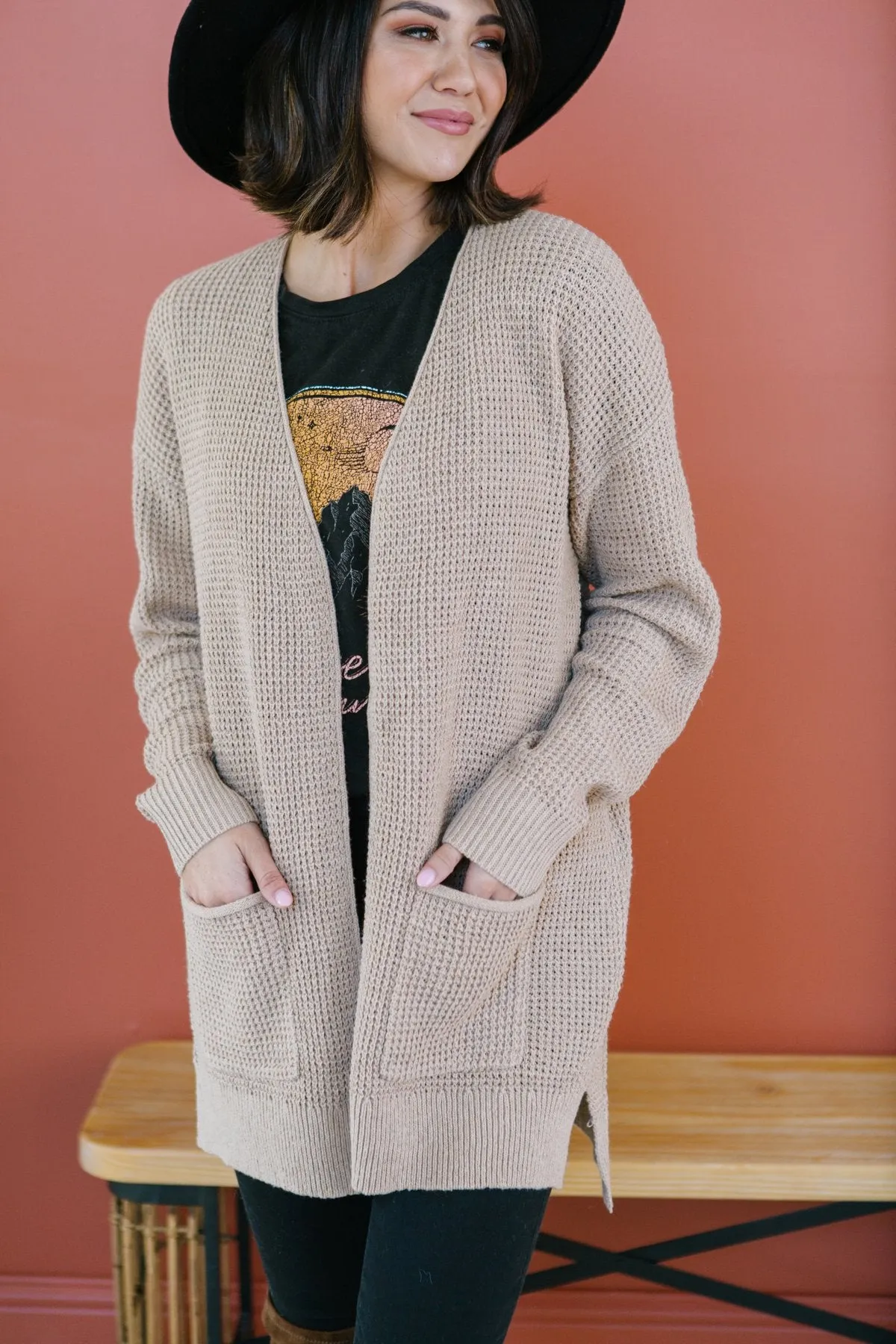 Thermal Pocket Cardigan