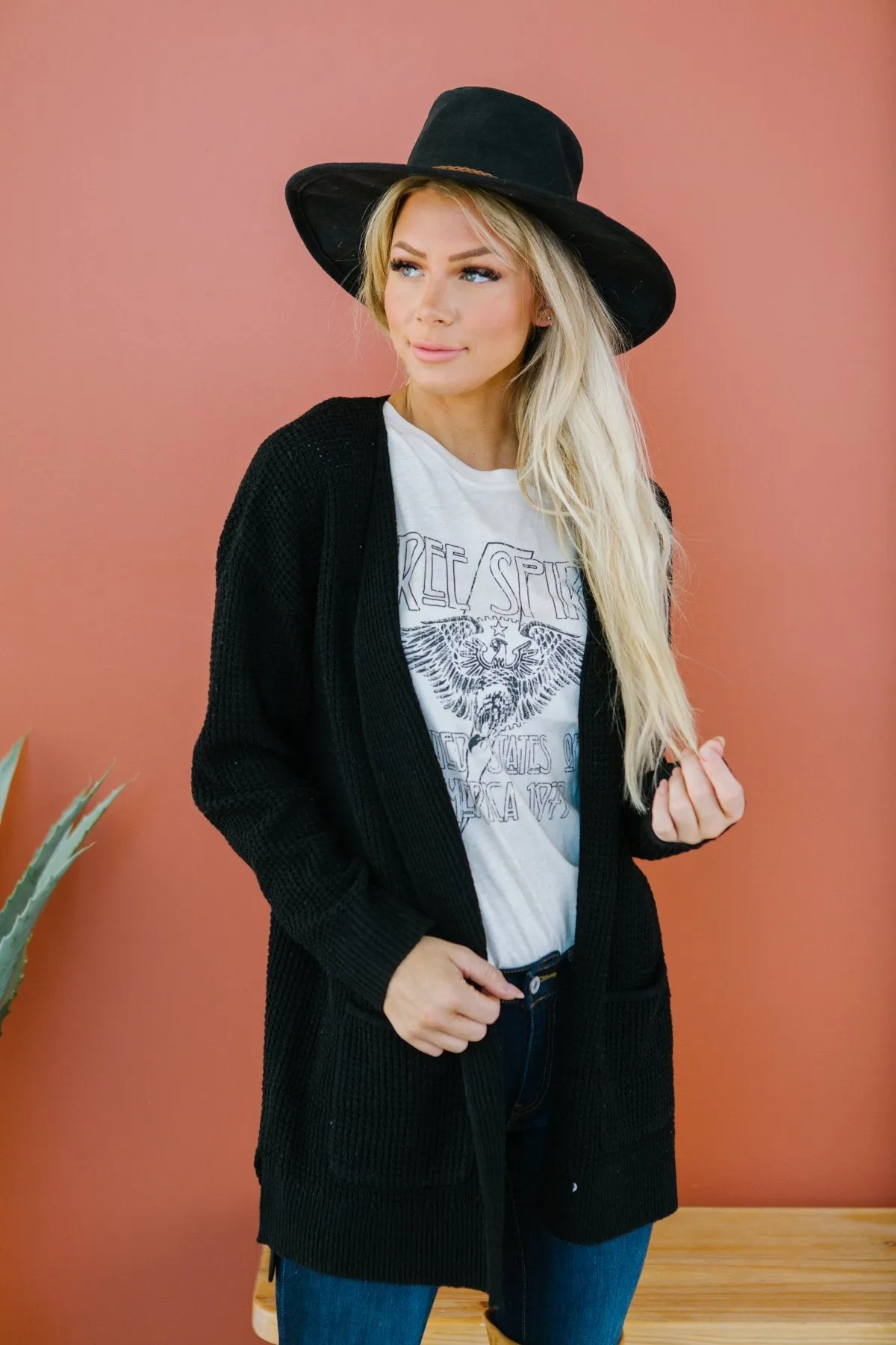 Thermal Pocket Cardigan