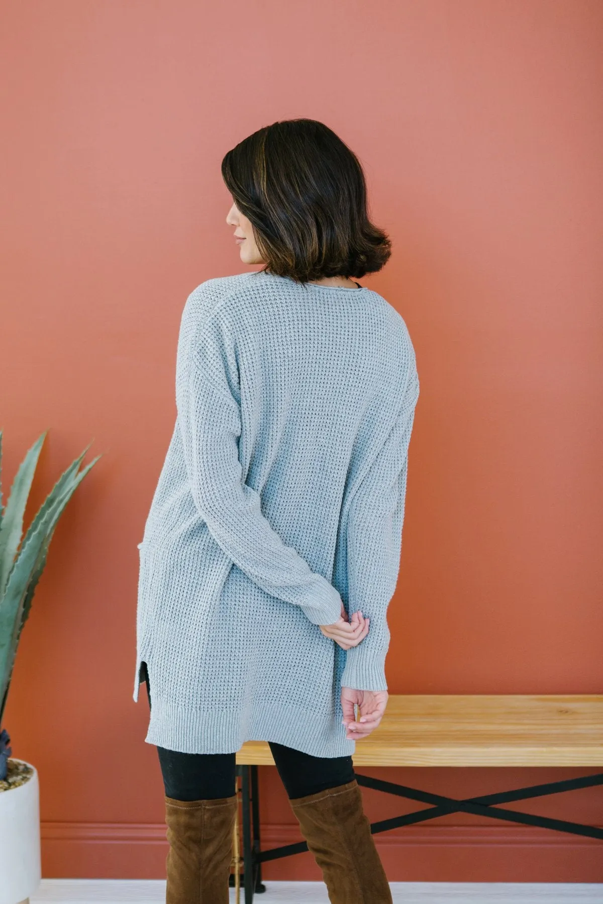 Thermal Pocket Cardigan