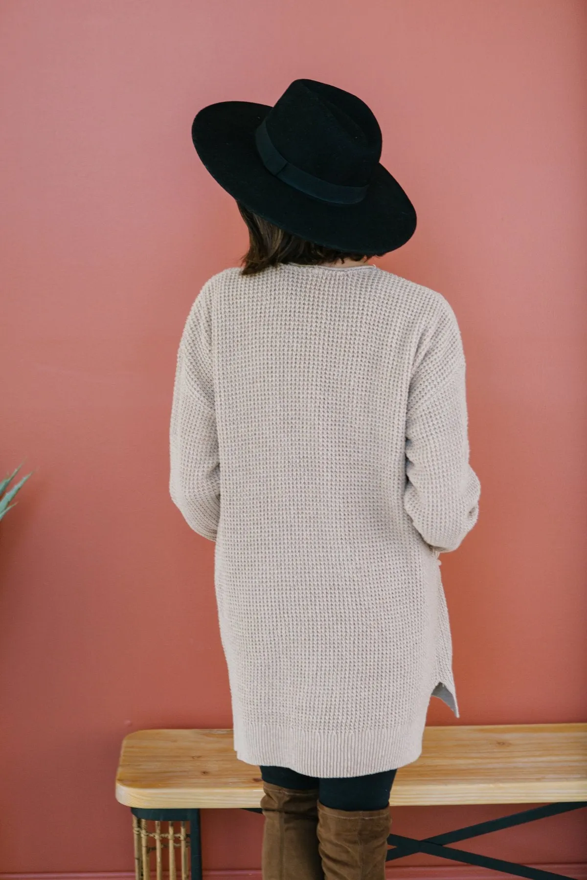 Thermal Pocket Cardigan