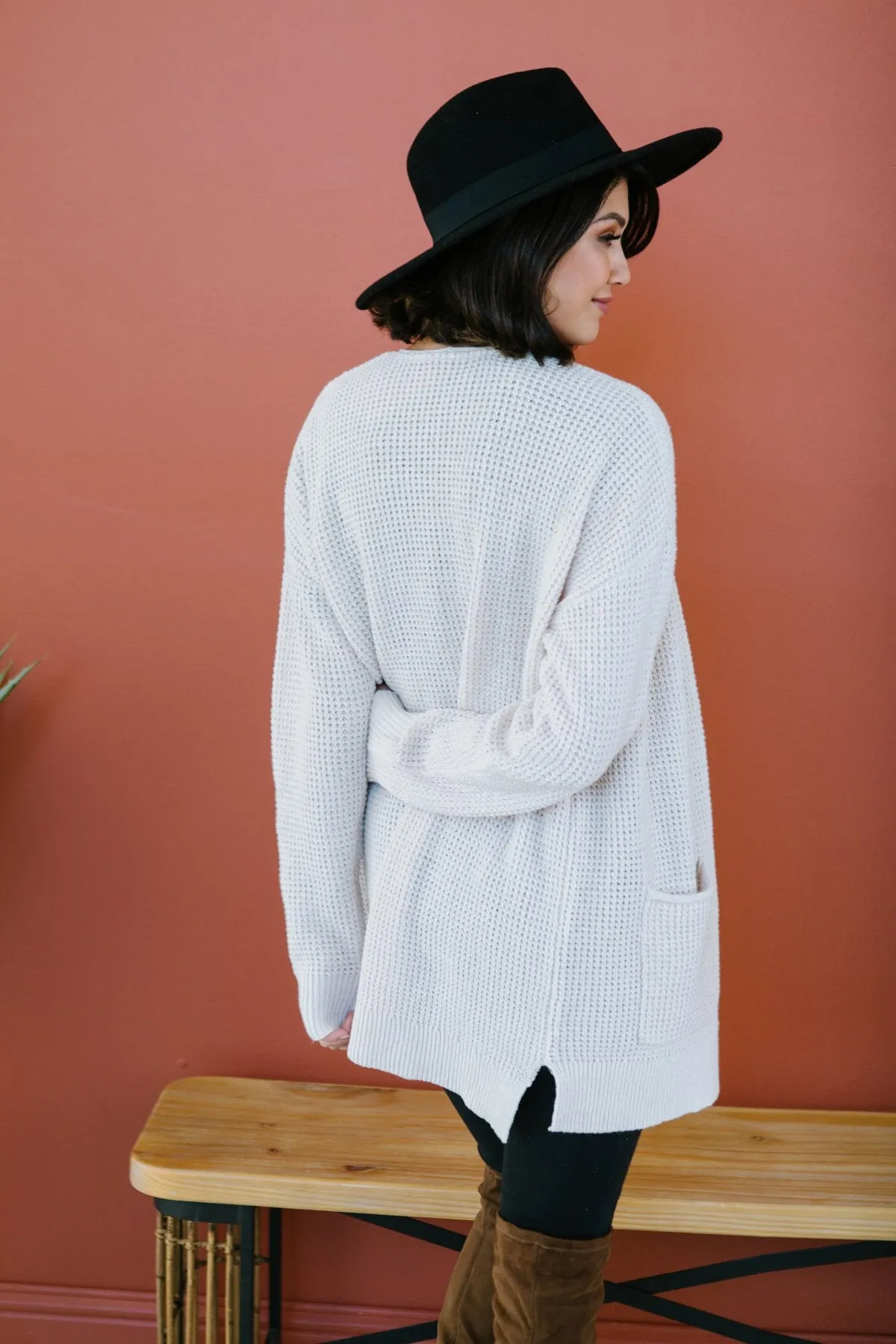 Thermal Pocket Cardigan