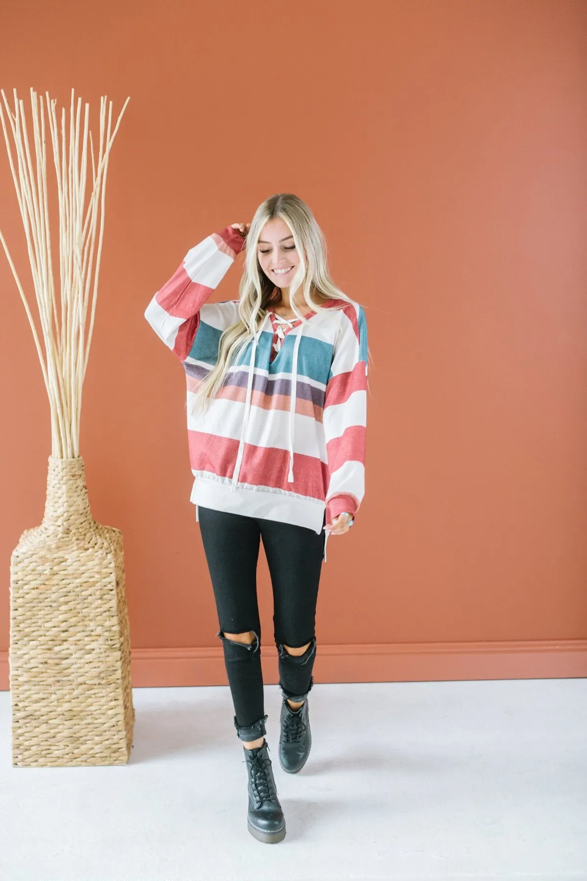 Tie Up Pullover