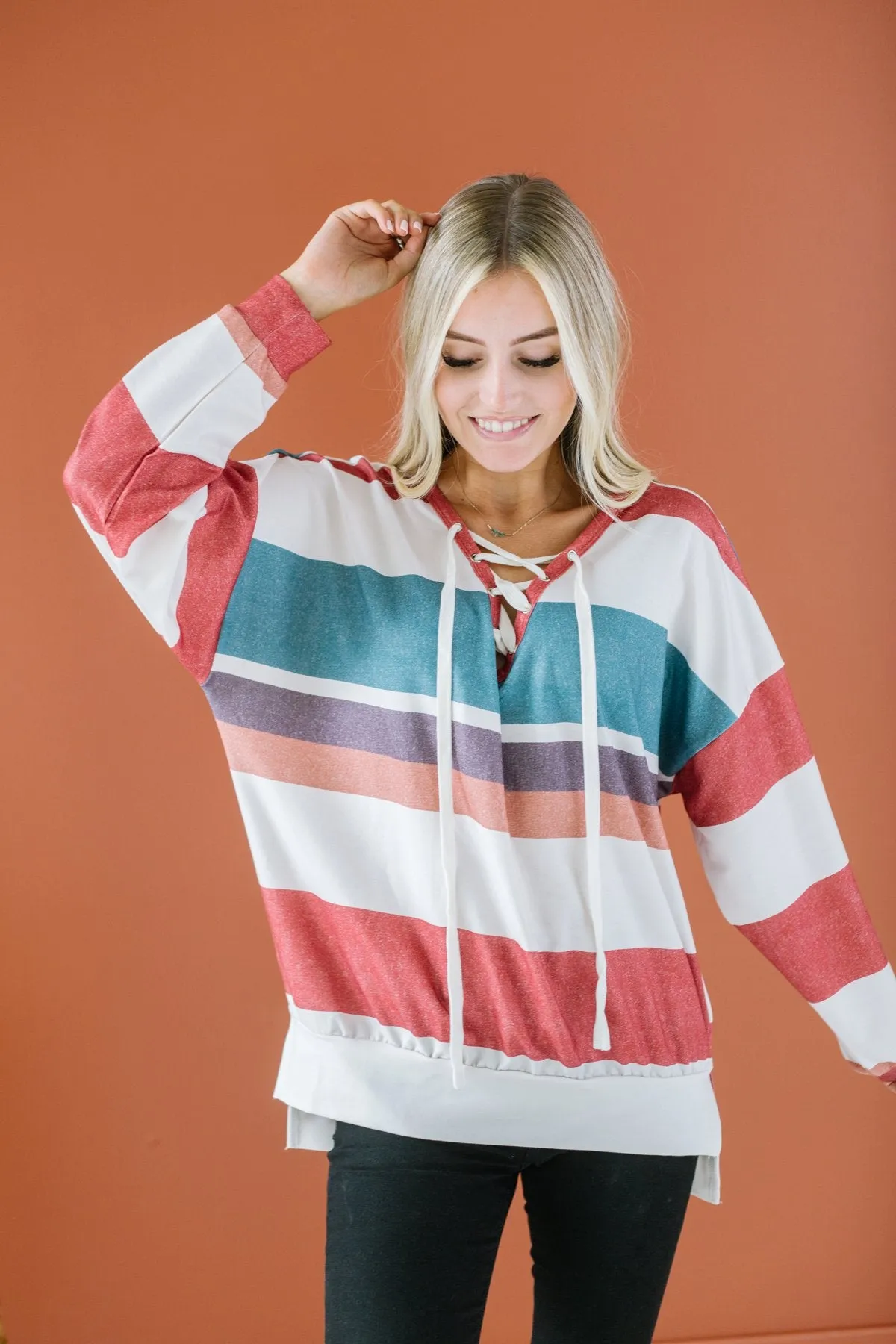 Tie Up Pullover