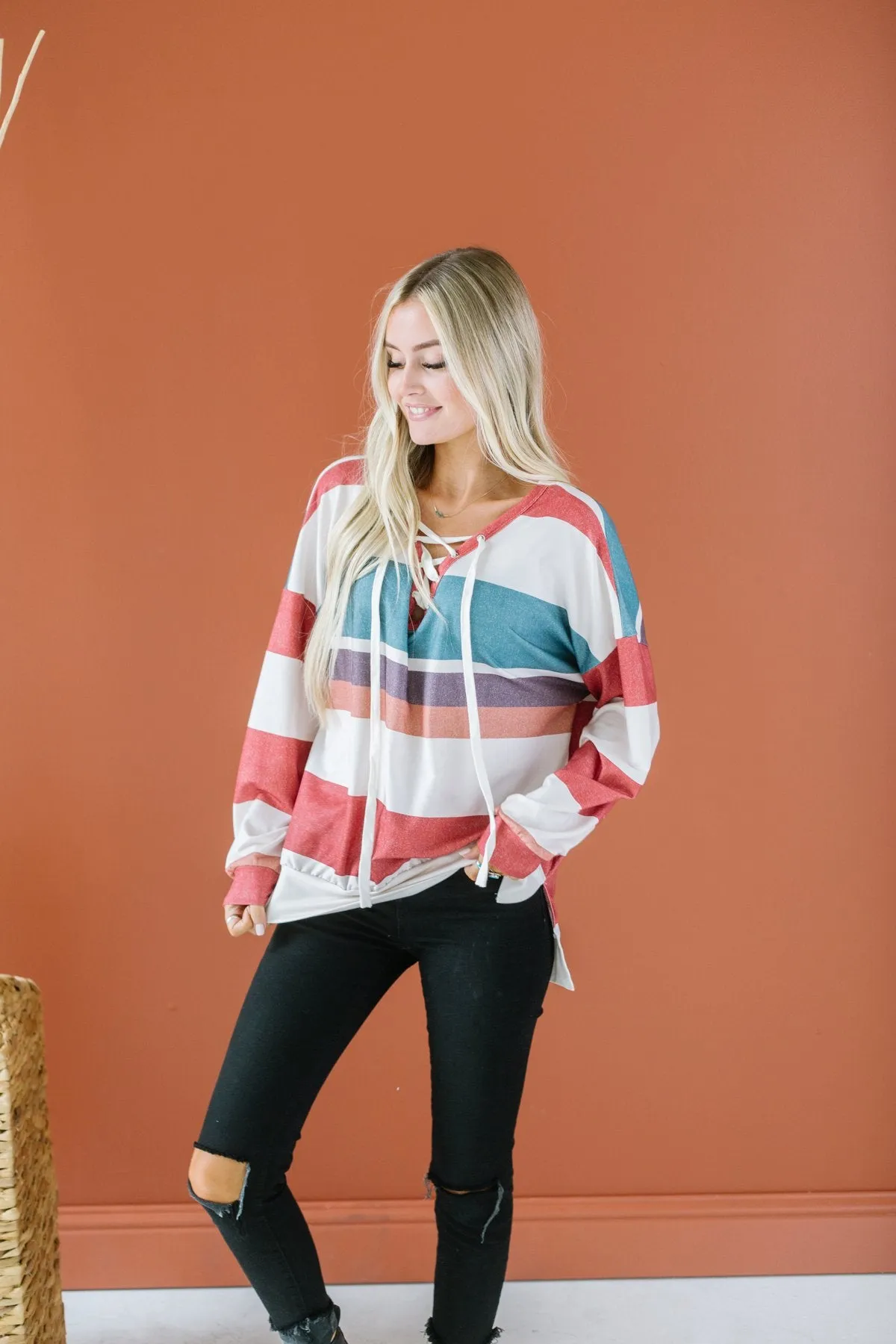Tie Up Pullover