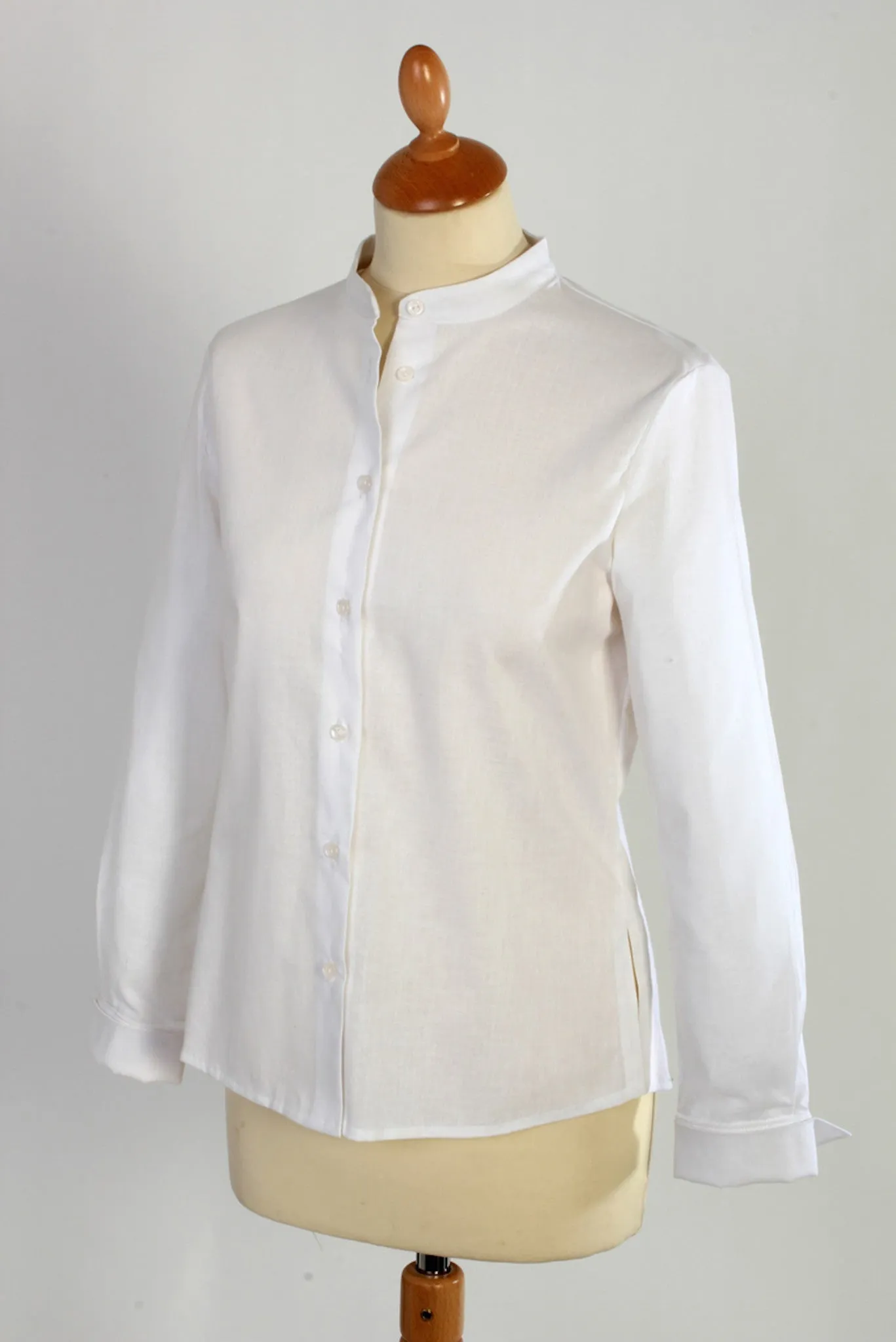 Tilly | Handmade White Cotton Shirt - LAST ONE!