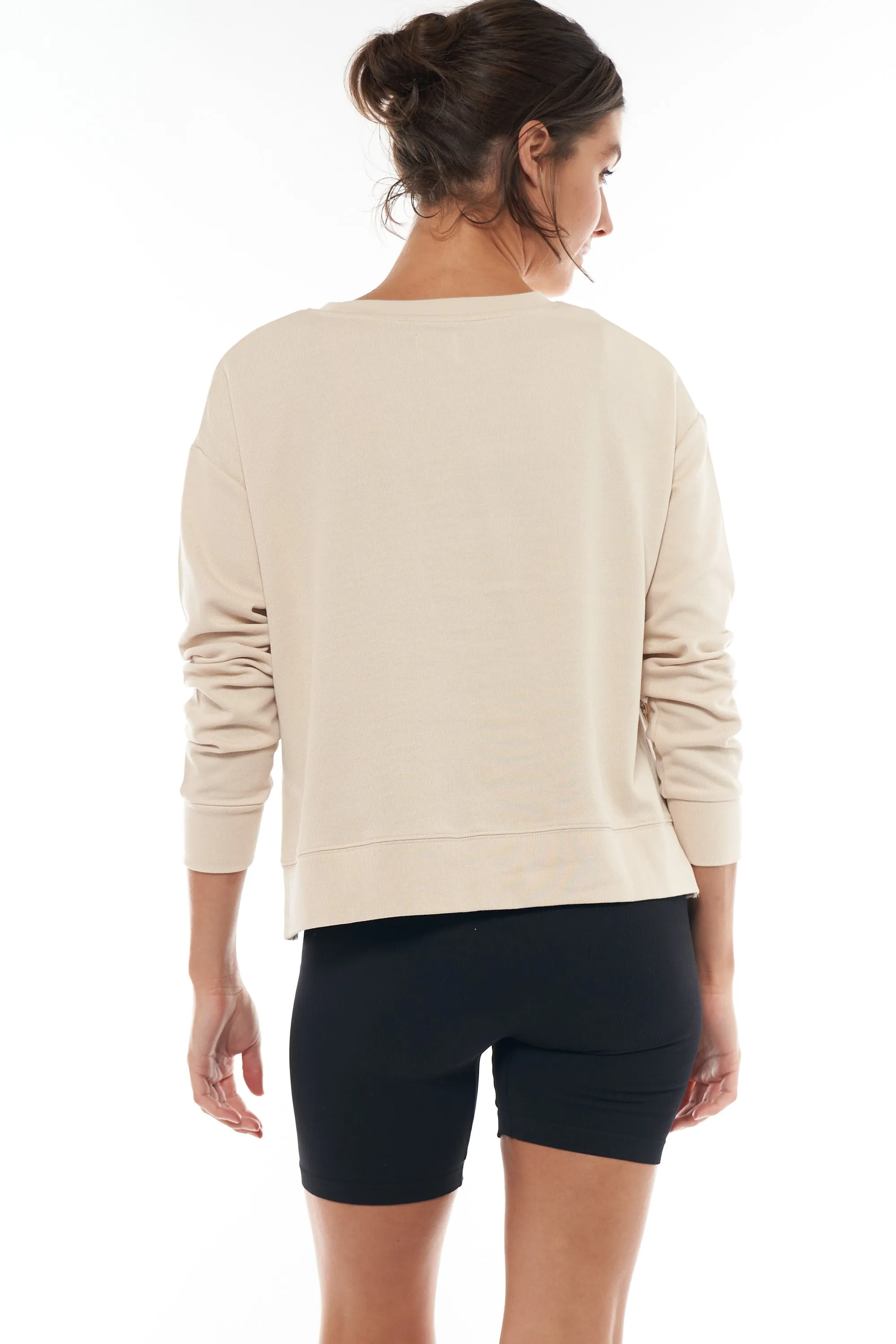 Time Out Cropped Sweat*