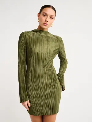 Tojha Chante Tunic Dress in Khaki