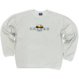 Toledo Ohio Embroidered Corded Sweatshirt