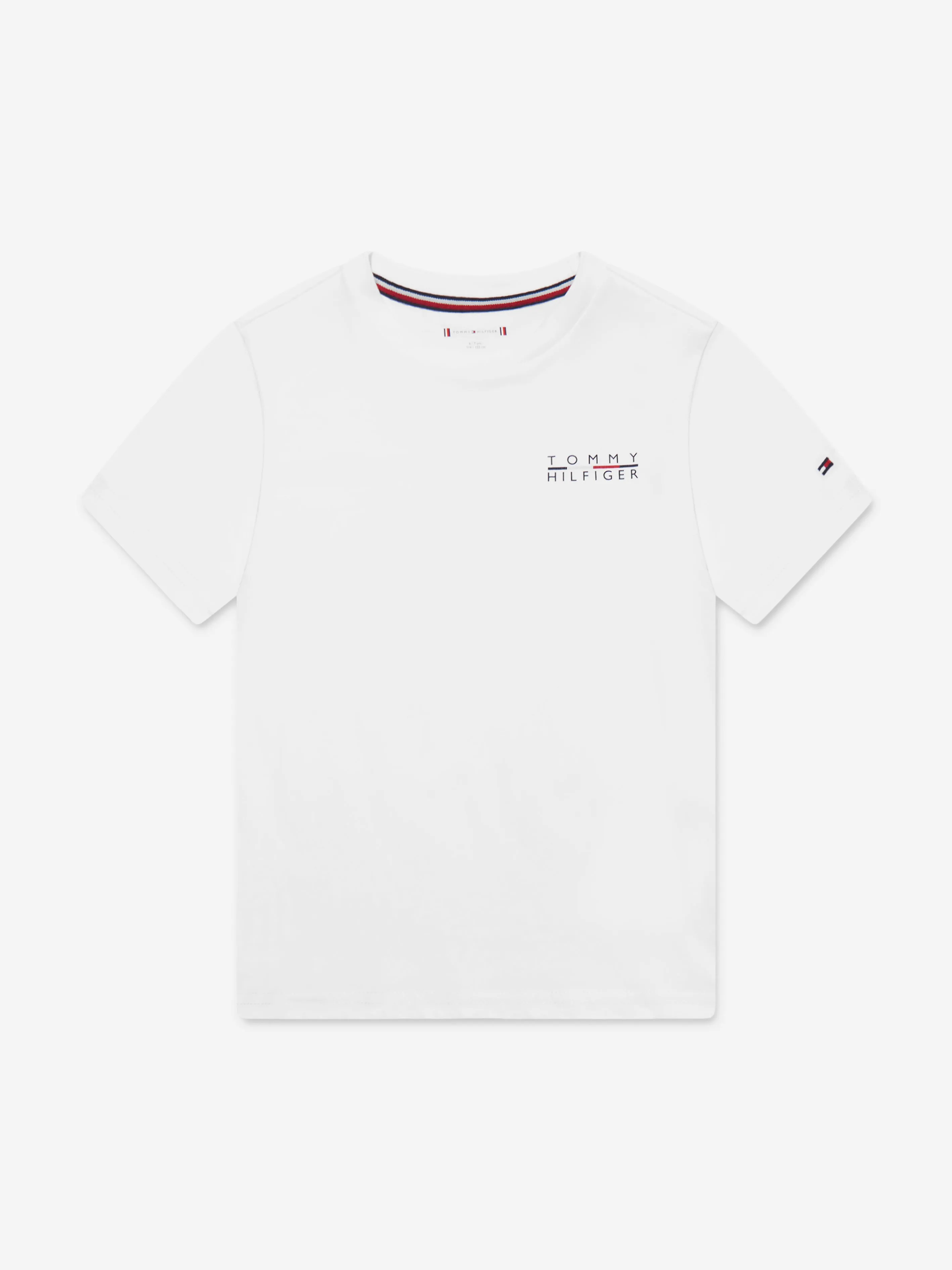 Tommy Hilfiger Kids 2 Pack T-Shirt Set in White