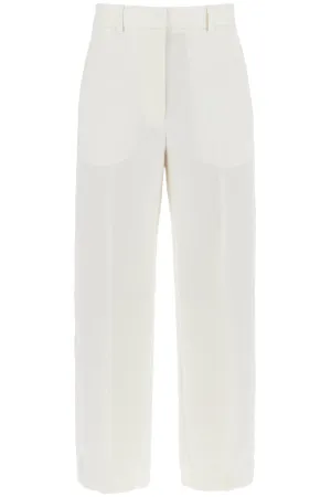 Toteme cropped wool blend trousers