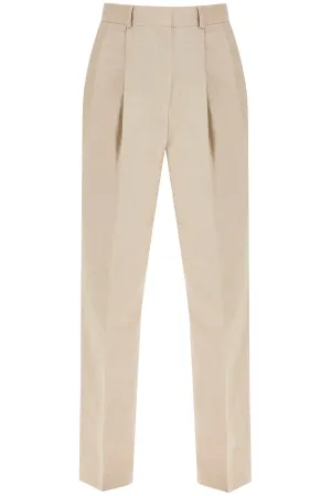 Toteme tailored linen blend trousers for men