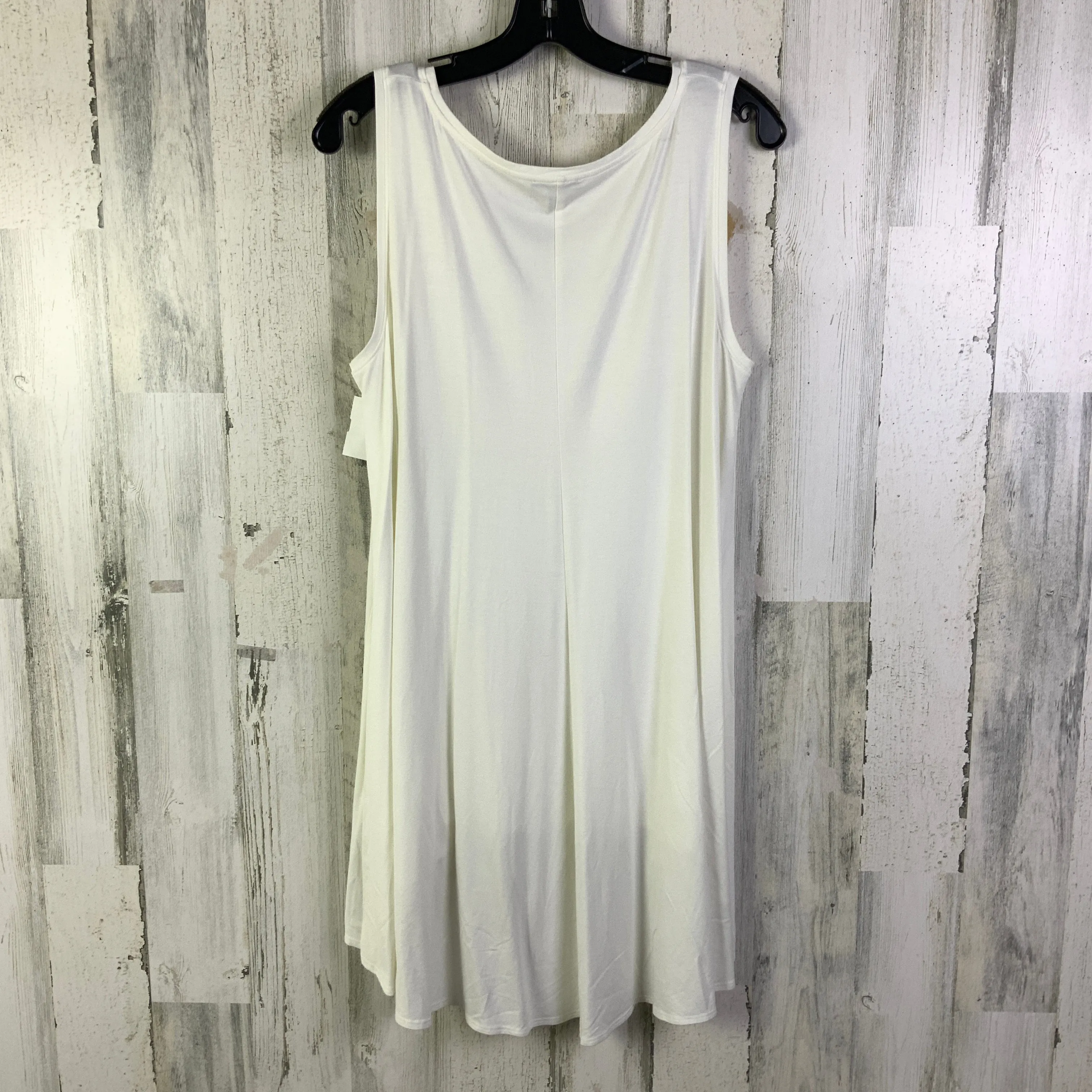 Tunic Sleeveless By Eileen Fisher In Cream, Size: L