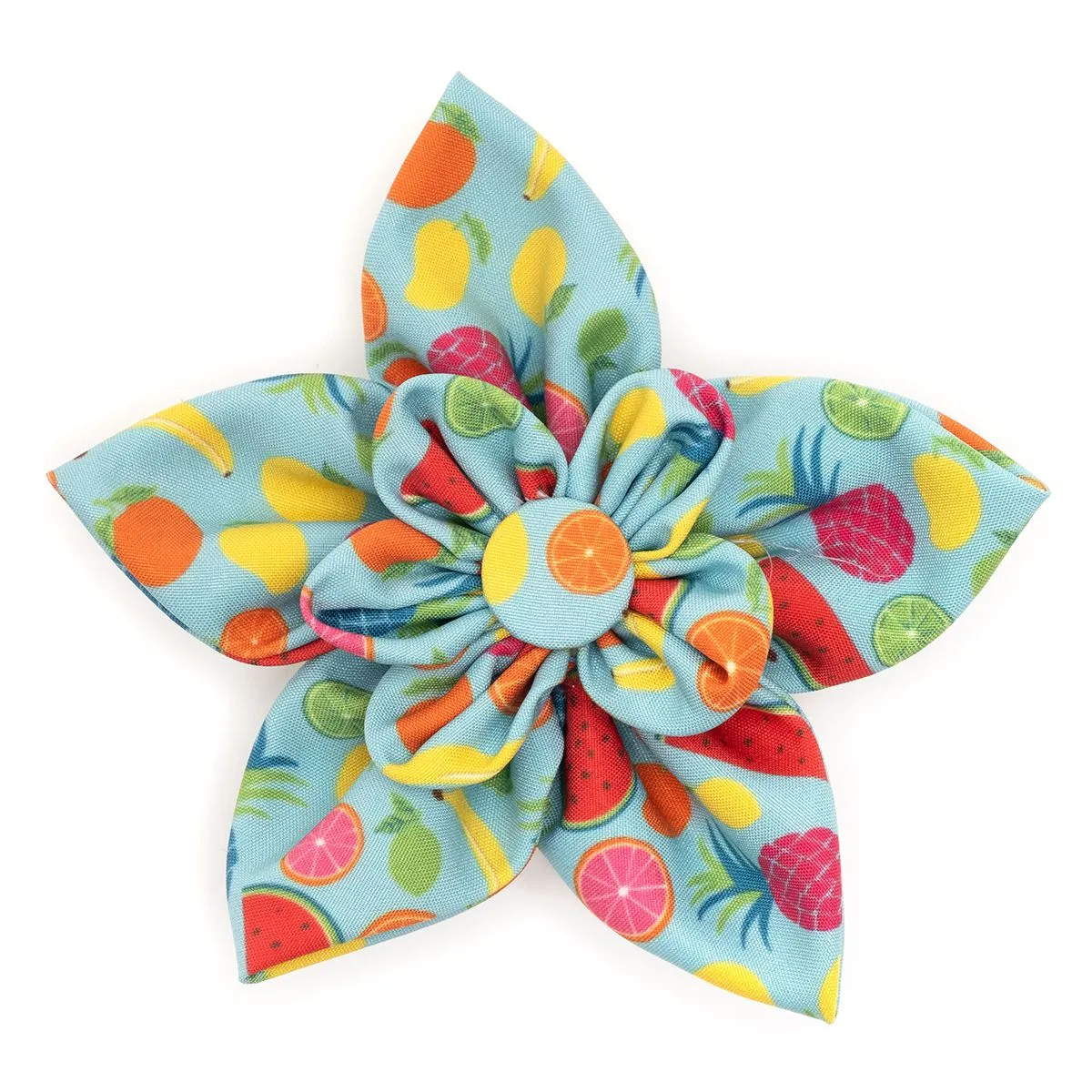 Tutti Frutti Dog Collar Flower