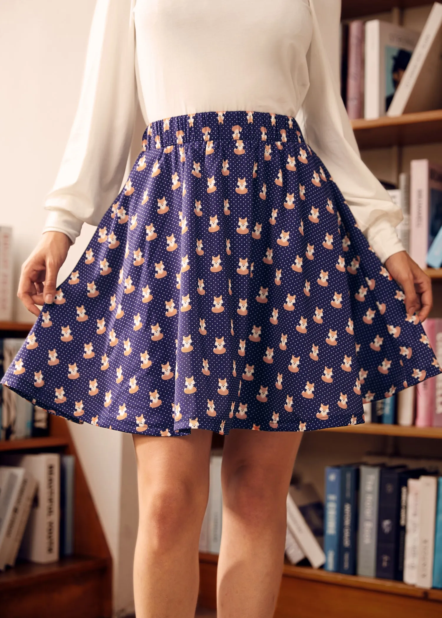 Twirl Into Fall A-Line Skirt