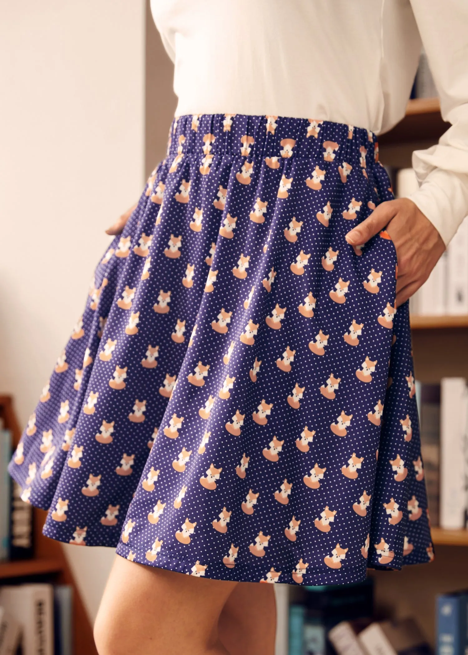 Twirl Into Fall A-Line Skirt