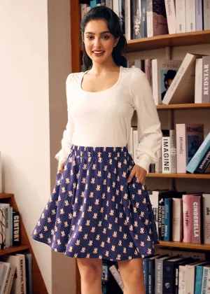 Twirl Into Fall A-Line Skirt