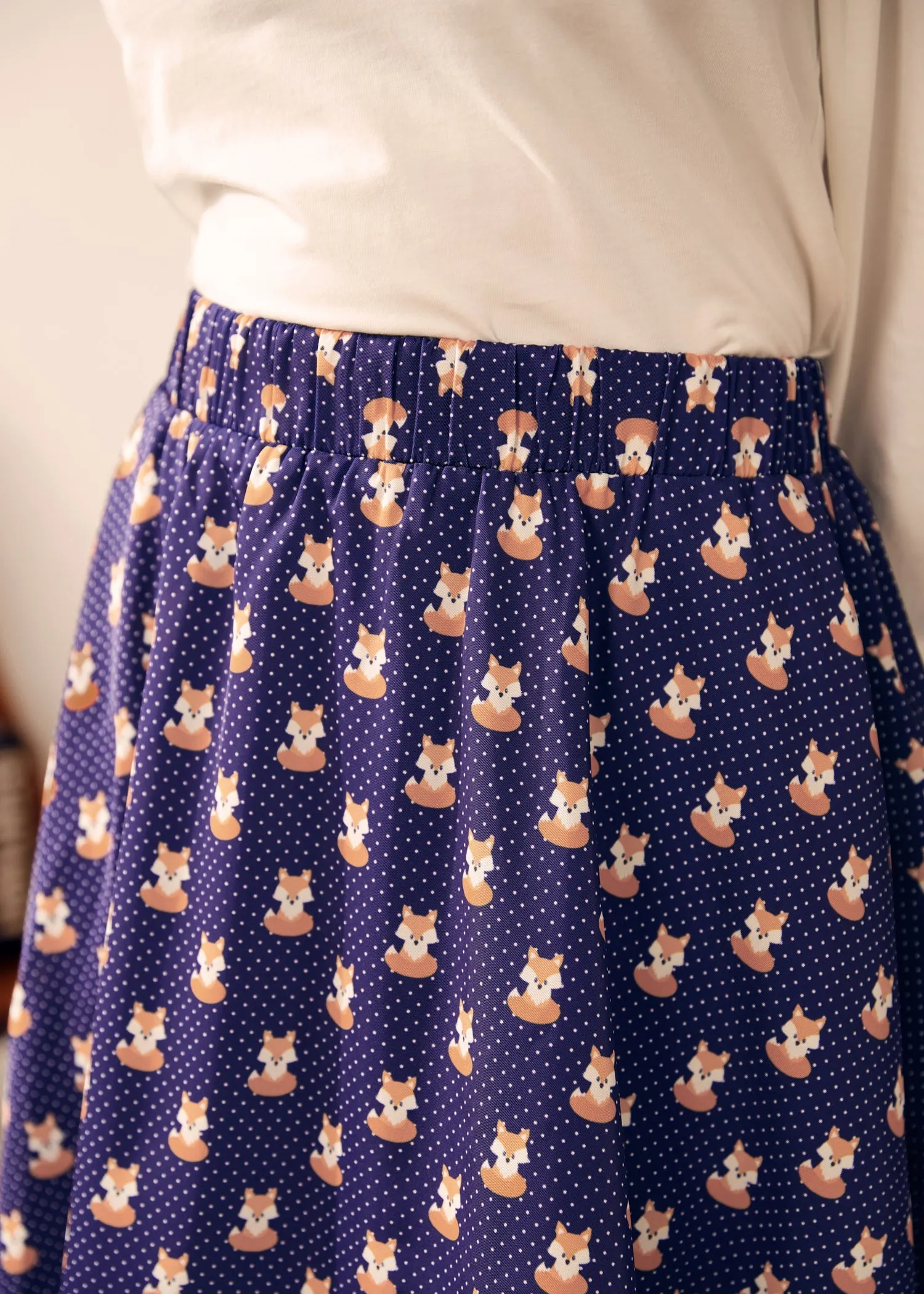 Twirl Into Fall A-Line Skirt