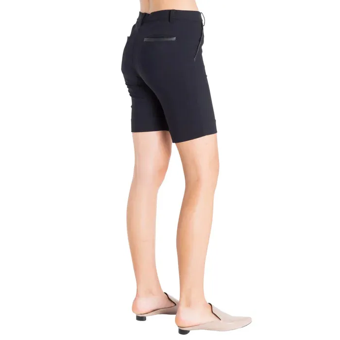 Tyler Stretch Chino Shorts - Black