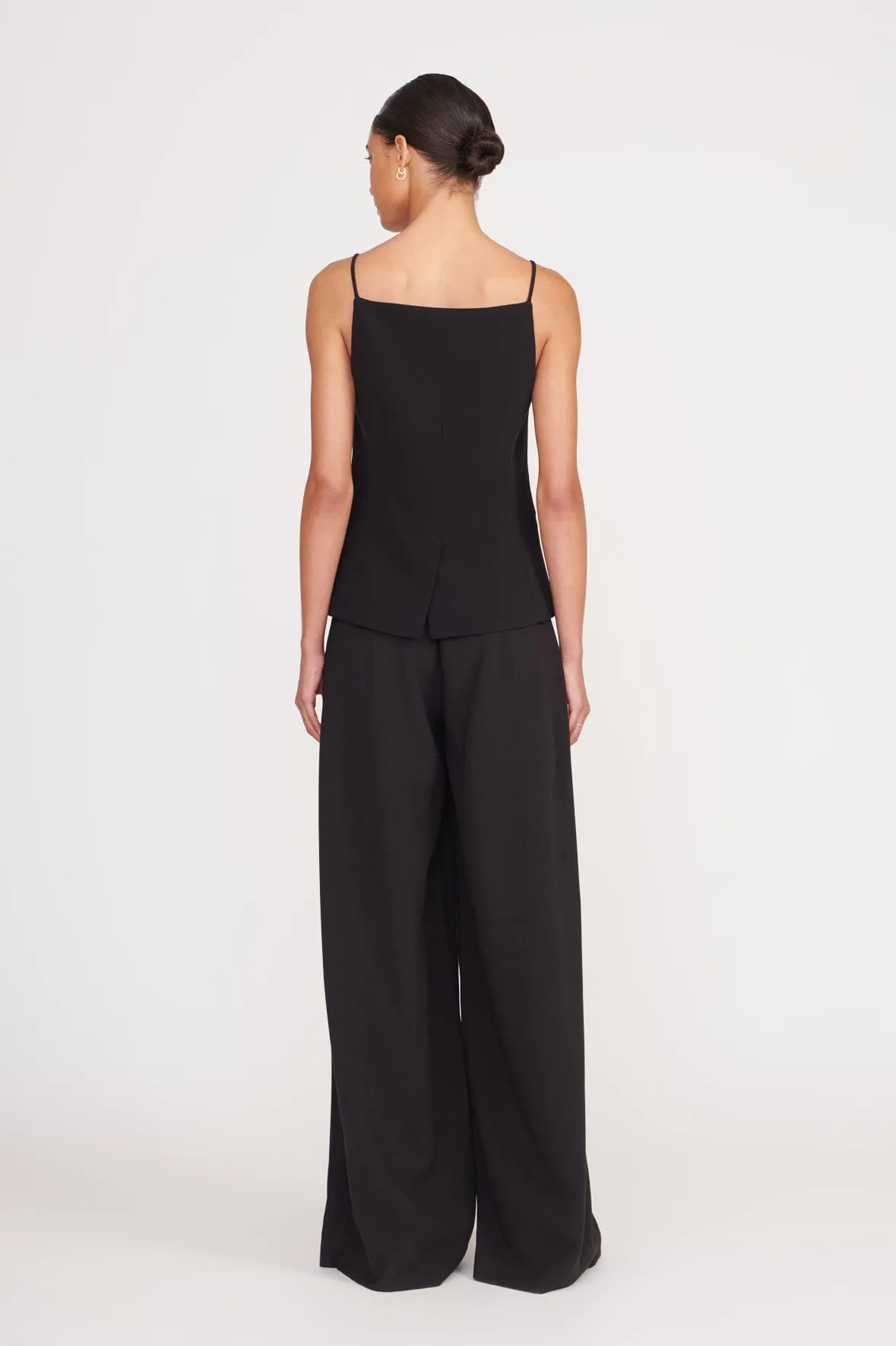 UNA TOP | BLACK