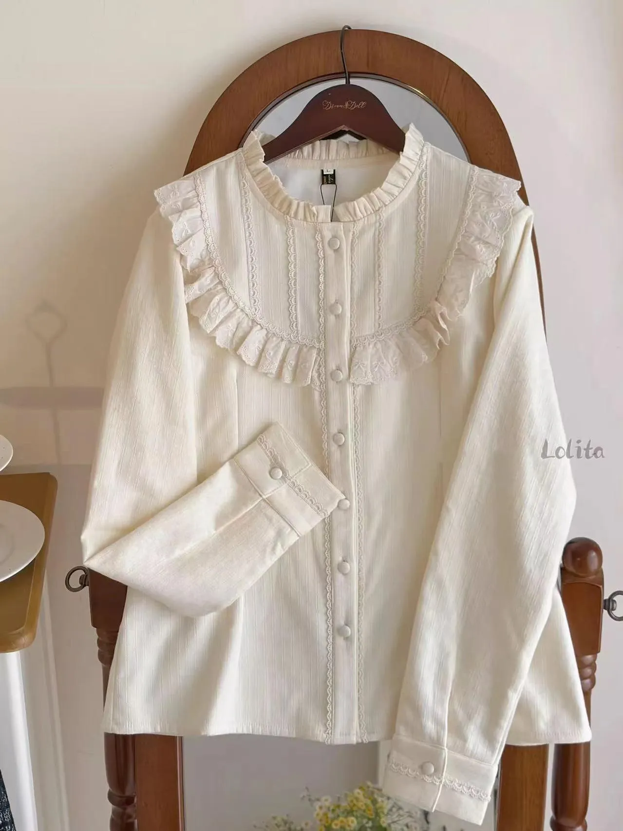 Uncle Wall Original~Daily Lolita Shirt Winter Shirts
