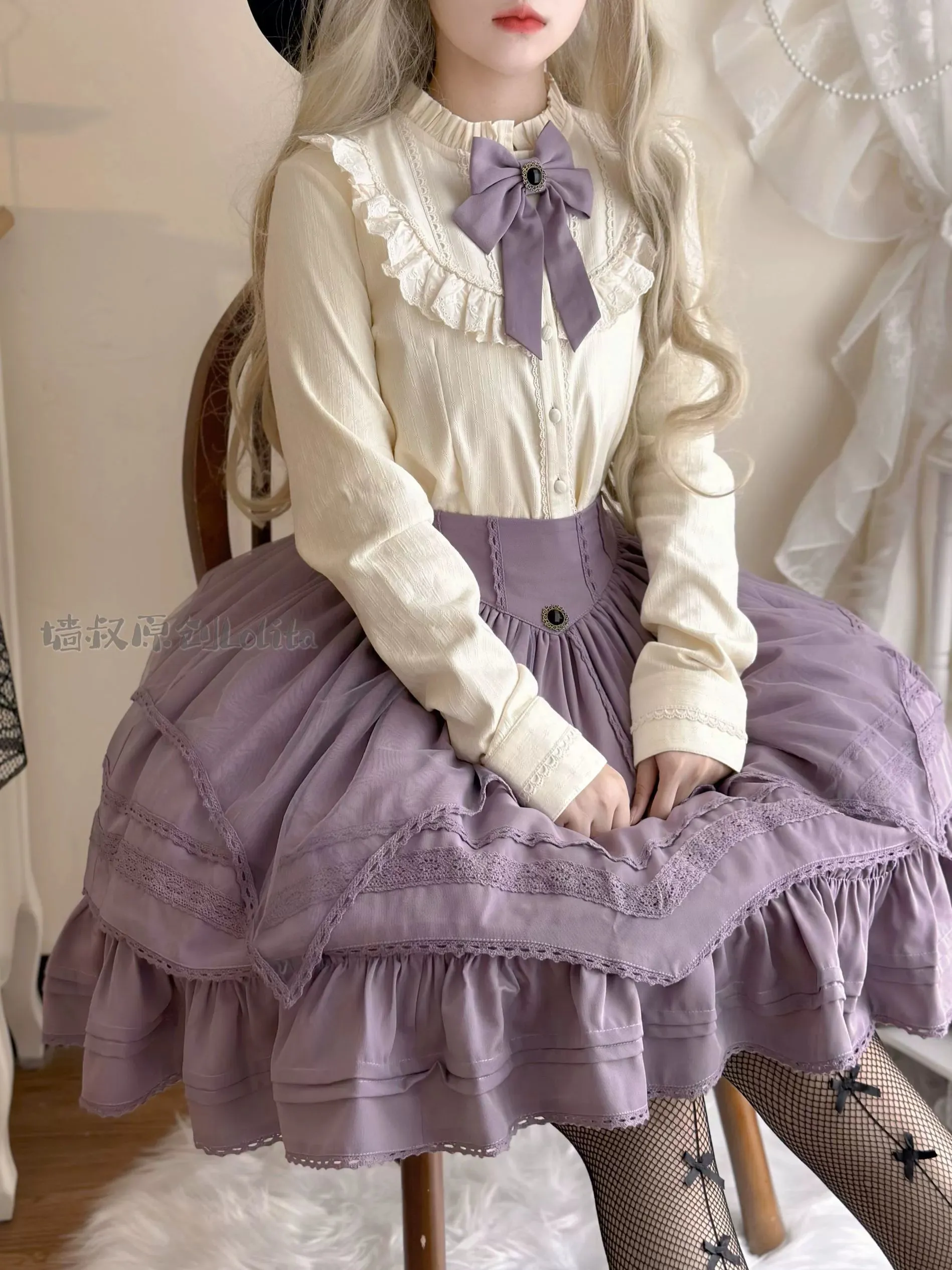 Uncle Wall Original~Daily Lolita Shirt Winter Shirts