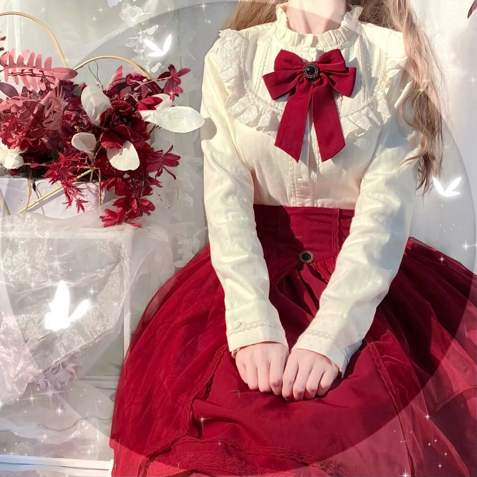 Uncle Wall Original~Daily Lolita Shirt Winter Shirts