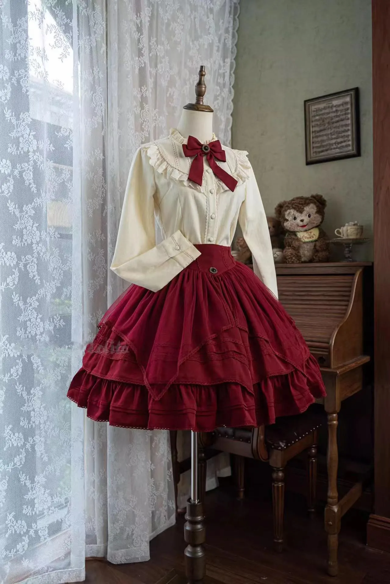 Uncle Wall Original~Daily Lolita Shirt Winter Shirts