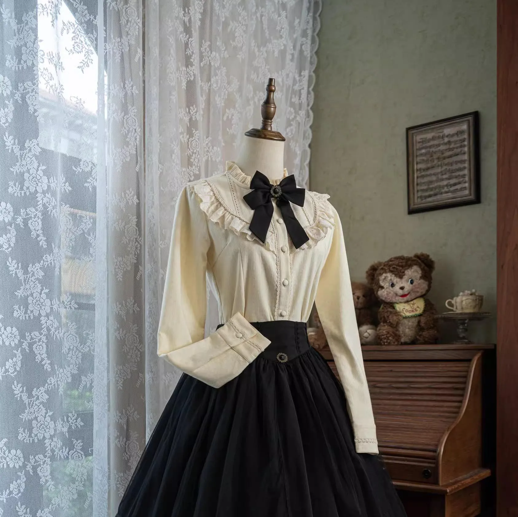 Uncle Wall Original~Daily Lolita Shirt Winter Shirts