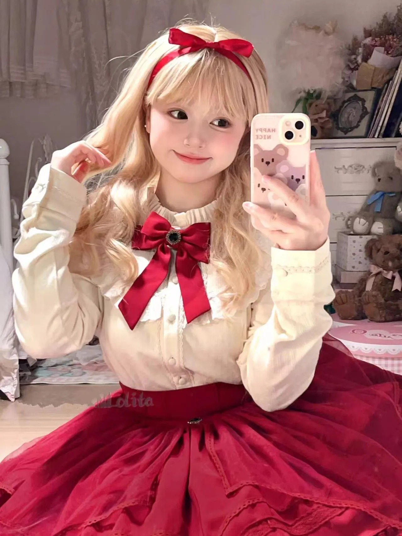 Uncle Wall Original~Daily Lolita Shirt Winter Shirts