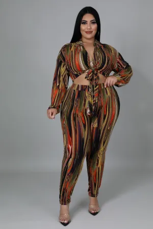UPTOWN PANT SET | PLUS